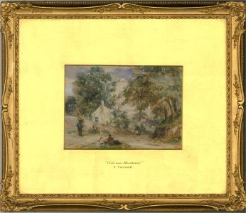 Frederick Tavare (1810-1863) - Watercolour, View near Manchester