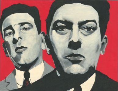 J.B. - Contemporary Acrylic, The Kray Twins
