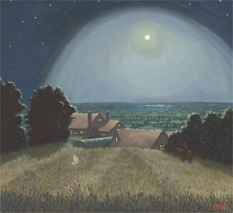 Gerry B. Gibbs - 2012 Oil, Harvest Moon