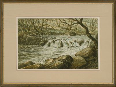 John W. Belderson (b.1934) - 20th Century Watercolour, River Duddon, near Ulpha