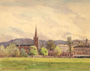 G.P - Mid 20th Century Watercolour, Monmouth from Vauxhall