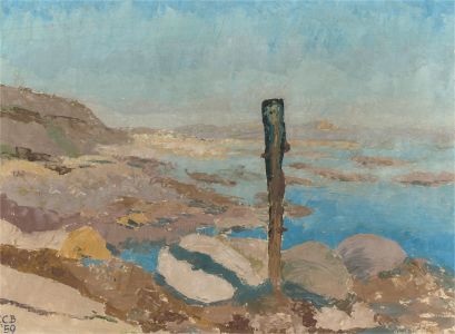 E. C. B.  - 1959 Oil, Looking Out to Sea