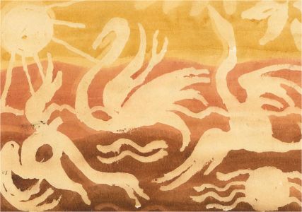 Contemporary Watercolour - Sunlit Animals