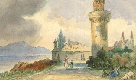 Pair of Late 19th Century Watercolour - A Breezy Day