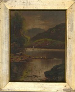 Early 20th Century Oil - River Scene