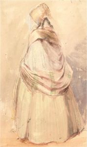 John Barratt (1824-1890) - Two Mid 19th Century Watercolours, Victorian Women