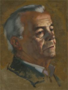 20th Century Oil - Portrait of a Gentleman