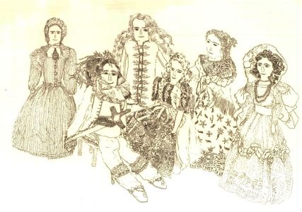 Gillian Whaite (1934-2012) - 20th Century Etching, The Dolls