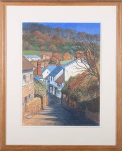 Alan Overton - Contemporary Gouache, Dunster, Somerset