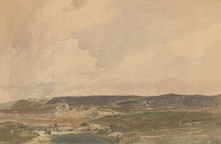Oliver Hall (1869–1957) - Early 20th Century Watercolour, Winfrith Heath