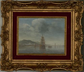 C. Ronald - 20th Century Oil, Approaching the Harbour