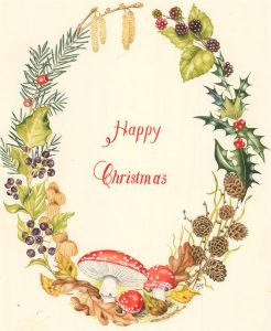 20th Century Watercolour - Christmas Card Design