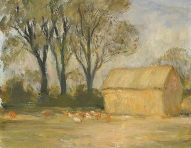 Fid Harnack RSMA (1898-1983) - Mid 20th Century Oil, Greenwood, West Mersea