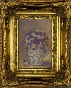 James J. Allen - 20th Century Oil, Mug Full Of Summer