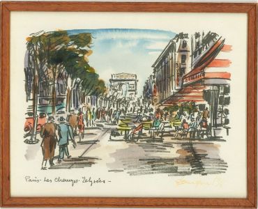 Dominique - 1989 Watercolour