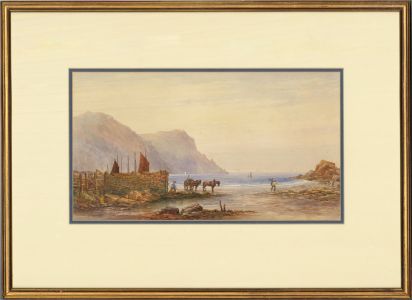 Late 19th Century Watercolour - Rustic Cove