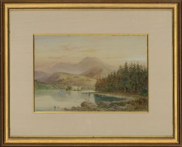 A.C. - Early 20th Century Watercolour, Loch an Eilein