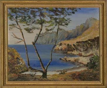 Dahlia - 20th Century Oil, Cala San Vincente, Mallorca