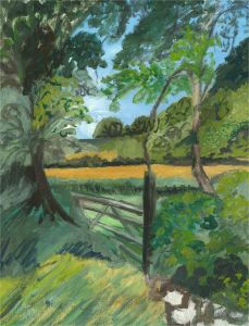 Teresa Dovani - Contemporary Oil, Country Gate