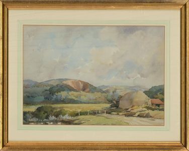 Richard Tearoe - Signed Mid 20th Century Watercolour, The Countryside