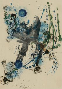 Max Rummel  - 1974 Mixed Media, Abstract Machinery