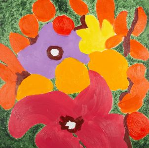 Valerie Josephs  - Contemporary Oil, Wow Summer!