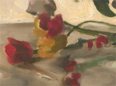 Early 20th Century Oil - Study of Tulips