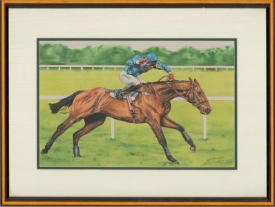 Stewart Willey - 2003 Crayon, Race Horse