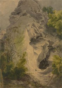 Late 19th Century Watercolour - The Mouth Of The Cave