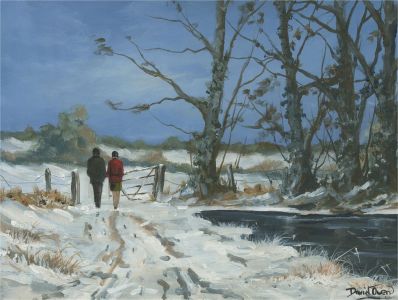 David Owen - 2014 Oil, Cool Walking