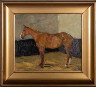 Edwardian Oil - Chestnut Mare