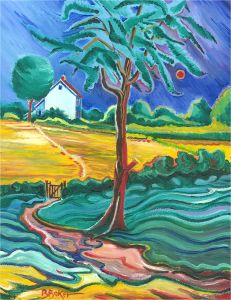 B. Baker - Contemporary Oil, Across the Fields