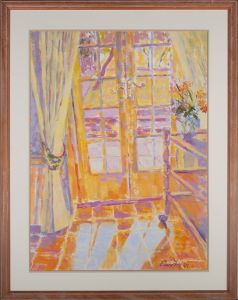 Elaine Fine - 1989 Oil, The Sun Room
