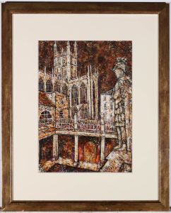 Ellie Hesse - Framed Contemporary Acrylic, Historic Bath
