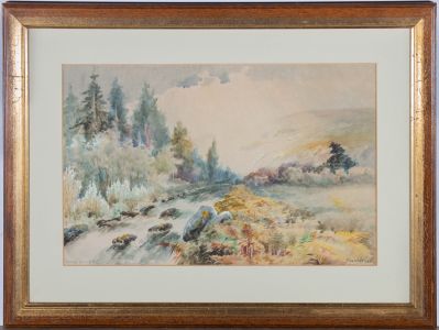 Frank Watson - Early 20th Century Watercolour, Doone Valley