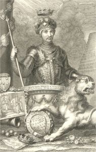 George Vertue - 18th Century Engraving, Edward Prince of Wales