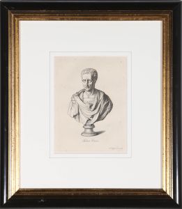 John Alexander Gresse (1741–1794) - 18th Century Engraving, Julius Caesar