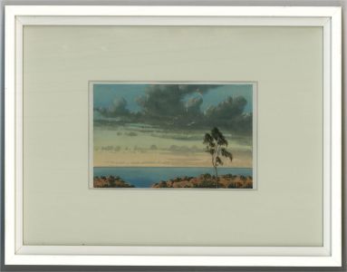 Duncan McCandless (b.1941) - 20th Century Gouache, California Coastline