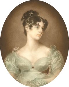 19th Century Mezzotint - Georgian Lady
