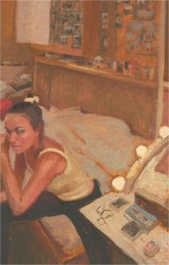 Mary Beresford Williams (b.1931) - Contemporary Oil, Getting Ready
