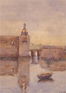 A. G. Collins - Signed Mid 20th Century Watercolour, The Harbour