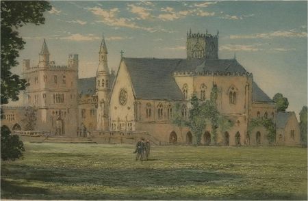 Claude Rowbotham - Signed Early 20th Century Aquatint, Clifton College