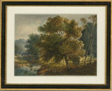 20th Century Watercolour - The Woodland Path