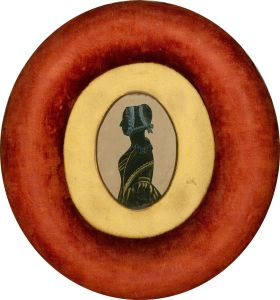 Late 19th Century Watercolour - Tudor Silhouette