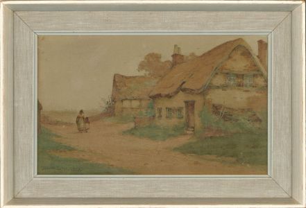 Creswick Boydell RCA (fl.1889-1916) -Late 19th Century Watercolour, Heading Home