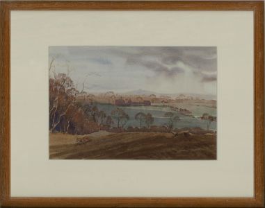 Geoffrey Sparrow (1887-1969) - 1950 Watercolour, The Fox At Old Park Farm