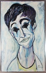 José Christopherson (1914–2014) - 1953 Oil, Black Eyes