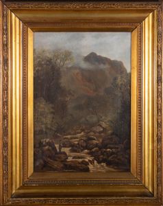 19th Century Oil - The Mountain Stream