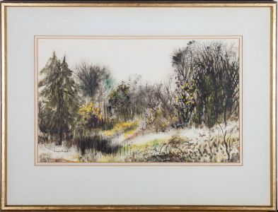 Douglas Binet - 20th Century Watercolour, Sheethanger Common, Felden