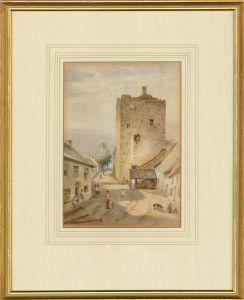 Selina Crampton (1808-1876) - 19th Century Watercolour, Duncannon Street